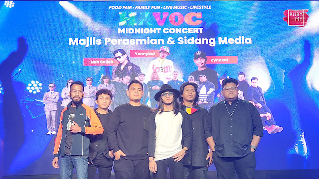 KUGIRAN MASDO, KCLIQUE, NOH SALLEH, YONNYBOII, FLOOR 88 DAN ZYNAKAL BAKAL KASI PECAH HAVOC MIDNIGHT CONCERT