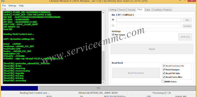 Jadulan#Firmware Advan E1C NXT Backup Normal Dari HP