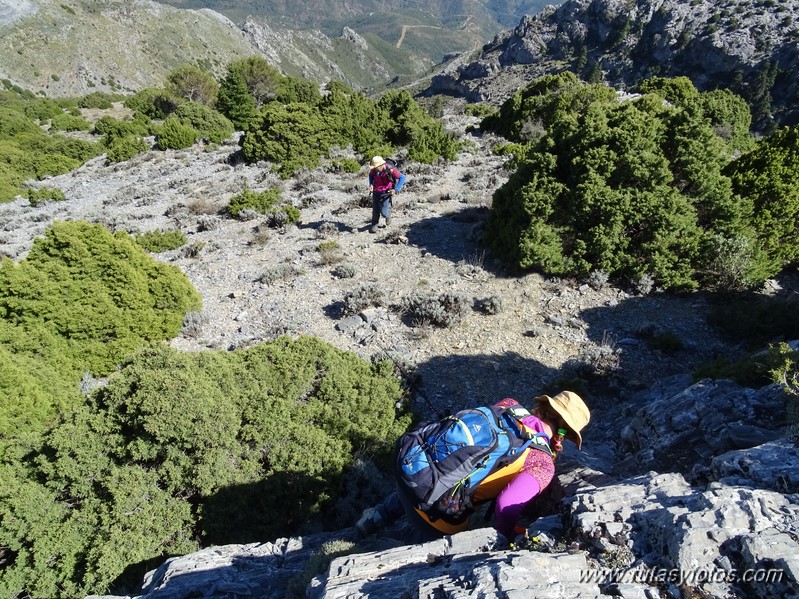 Subida al Torrecilla por la Loma Larga