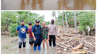 Wabup Soppeng Pantau Kondisi Banjir di Desa Kessing