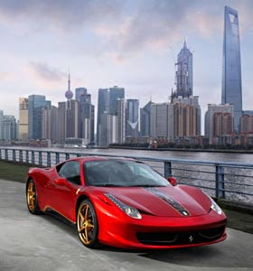 Ferrari 458 Italia speciale Cina