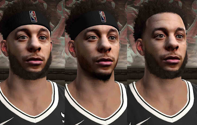 NBA 2K23 Seth Curry Cyberface Update (3 Hairstyles)