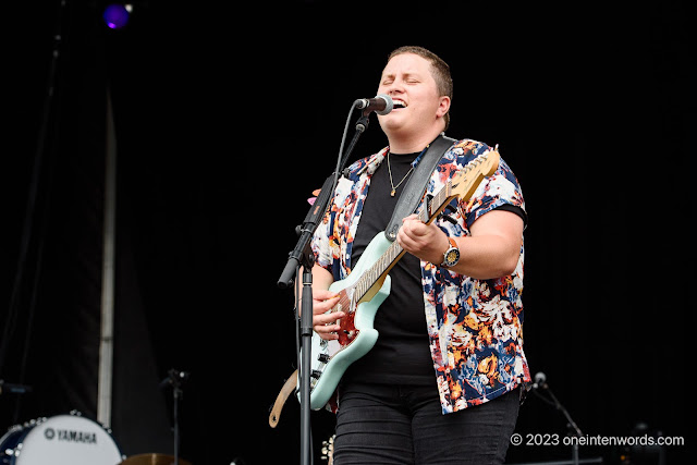 Kellie Loder at Riverfest Elora 2023 on August 18, 19, 20, 2023 Photo by John Ordean at One In Ten Words oneintenwords.com toronto indie alternative live music blog concert photography pictures photos nikon d750 camera yyz photographer