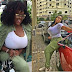 Yeeparipa: Check out the jaw-dropping boobs on Plus size-model Eva Kiss who recently wrapped up her NYSC programme (Photos)
