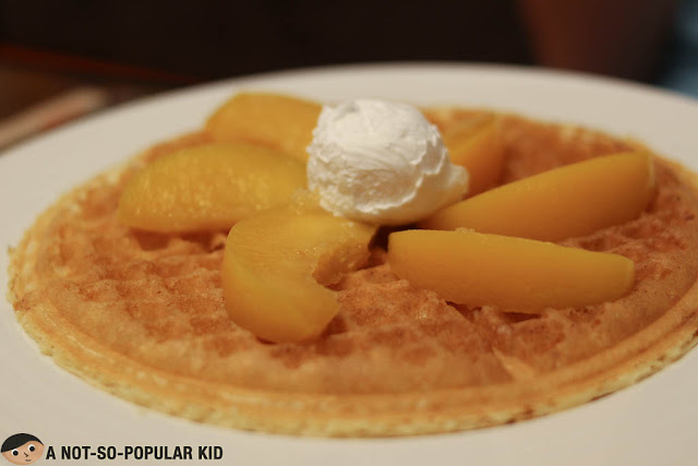 Peach Waffle of Pancake House