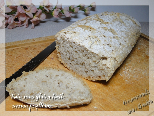 Pain sans gluten facile, version avec psyllium