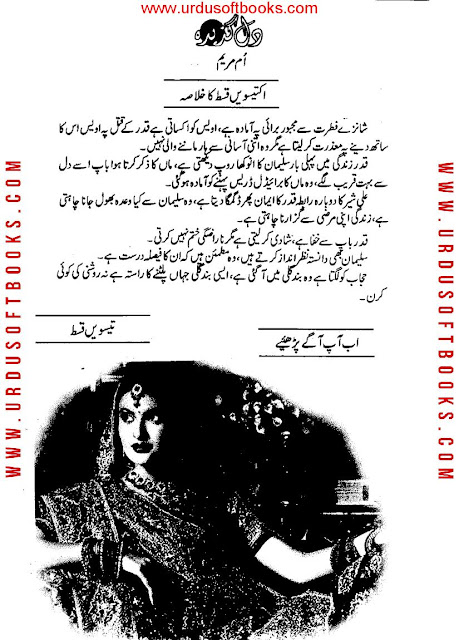 Free download Dil gazeeda novel by Umme Maryam Episode 30 pdf