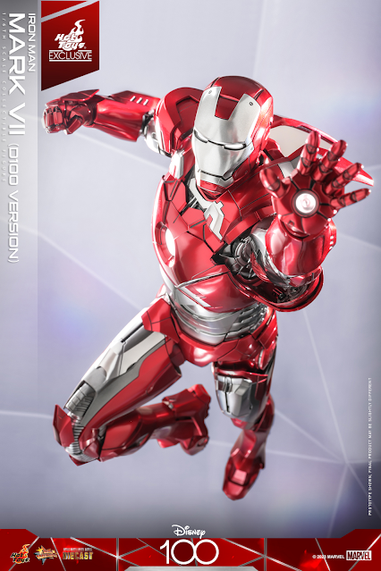 Disney100, Hot Toys 公佈推出 華特迪士尼公司「奇妙一百年」慶典主題商品, Hot Toys Announced The D100 Collection, Mickey Mouse, Marvel, Iron Man