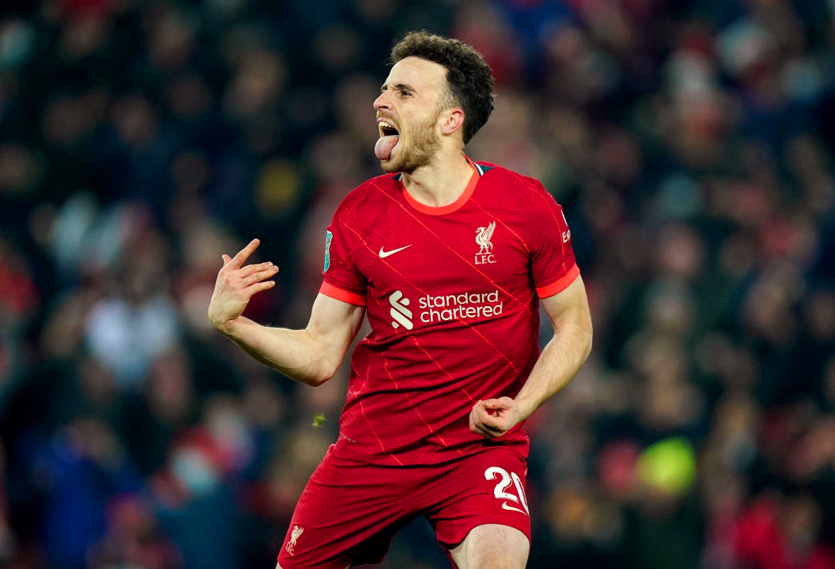 Diogo Jota signs new five-year contract with Liverpool