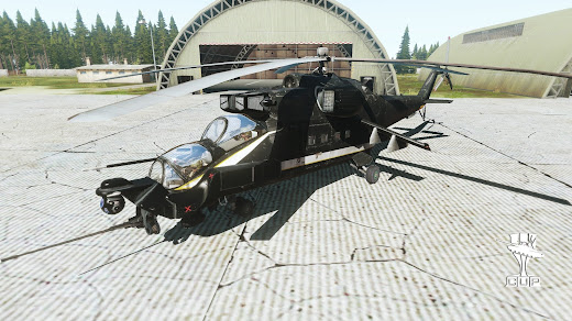 Arma3 MODのMK.IV Super Hind 攻撃ヘリコプター