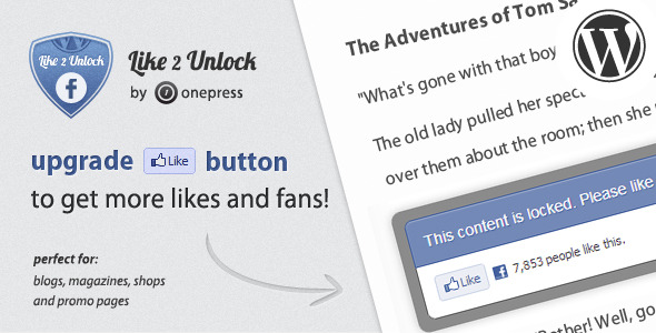 Like 2 Unlock v4.7.2 WordPress Plugin