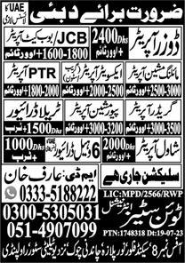 Twin Cities International Overseas Employment Labor jobs in  Dubai 2023