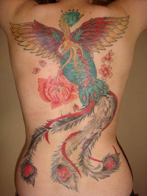 Peacock tattoo is more highly favored pleh the women because the peacock is 