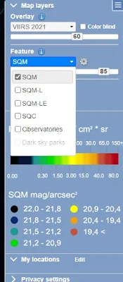 雲のオプション　SQM/SQC/天文台オプション