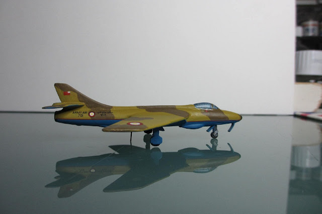 1/144 Hawker Hunter diecast metal aircraft miniature