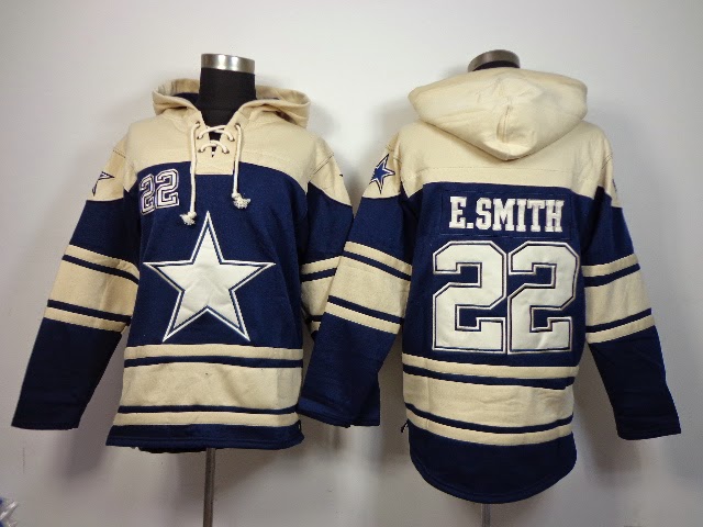  2014 New NFL Dallas Cowboy 22 E.Smith Hooides Jerseys