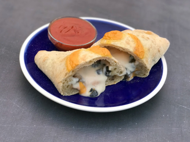 vegan calzone