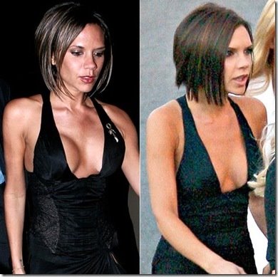 Victoria Beckham's Boobs Deflated Noticeably