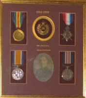 Photo o John Mustell Webster's medals courtesy of Nick Aldham and Elaine White