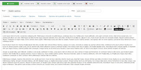 Introducir código HTML en un Artículo de Joomla