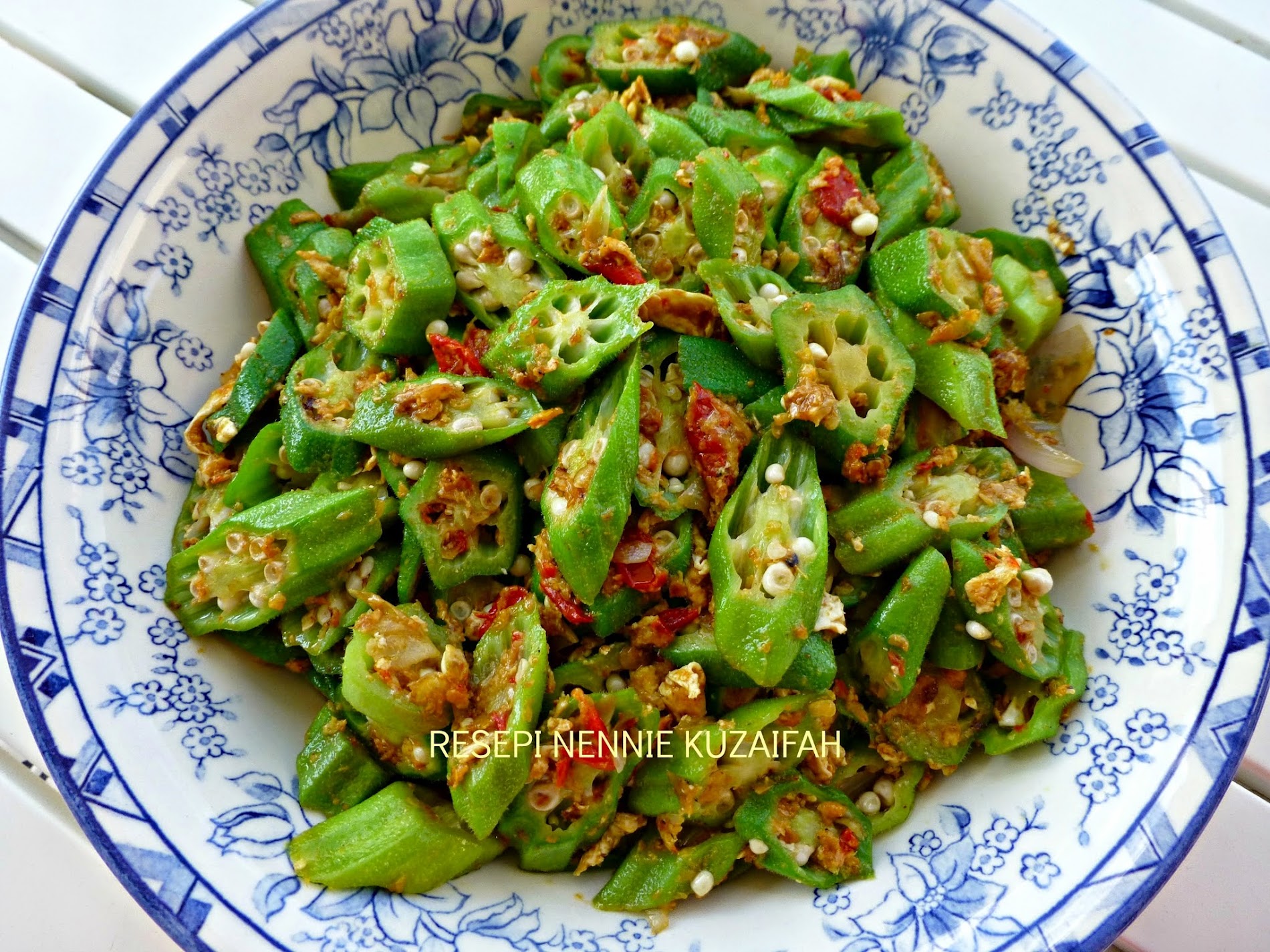 RESEPI NENNIE KHUZAIFAH: Tumis sambal belacan kacang bendi RESEPI NENNIE KHUZAIFAH: Tumis sambal belacan kacang bendi