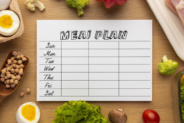 how to create a healthy meal plan