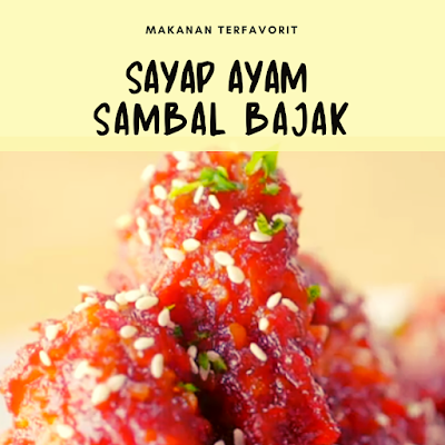 Sayap Ayam Sambal Bajak