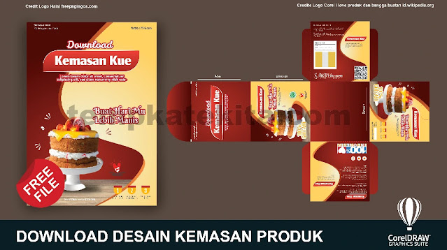 Download Desain Kemasan Produk Coreldraw Dan Photoshop Gratis