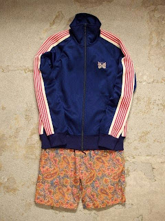 FWK by Engineered Garments Ghurka Short in Khaki India Print Spring/Summer 2015 SUNRISE MARKET