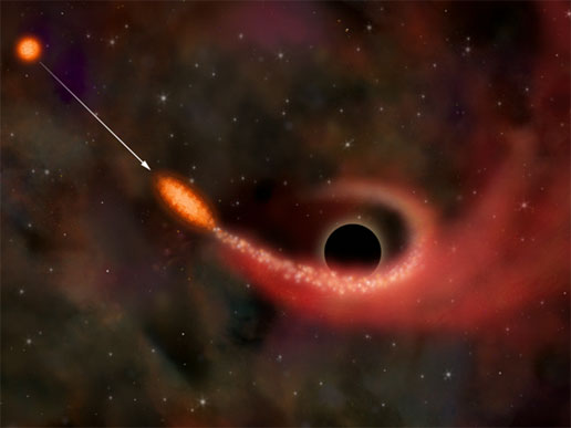 Black Hole Consuming Star2