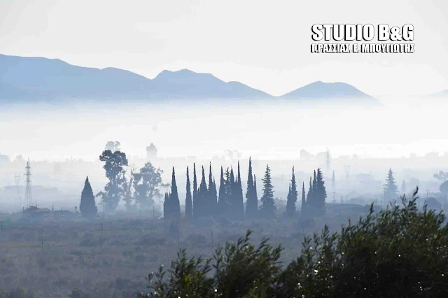 Στο μηδέν κόλλησε τη νύχτα η θερμοκρασία στην Αργολίδα