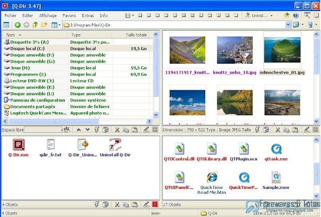 Q-Dir : un remarquable explorateur de fichiers portable en français