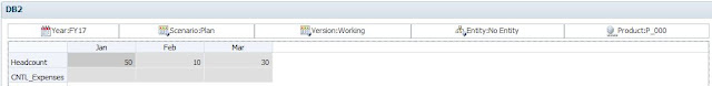 Members in Plan Types or Database in Hyperion Planning