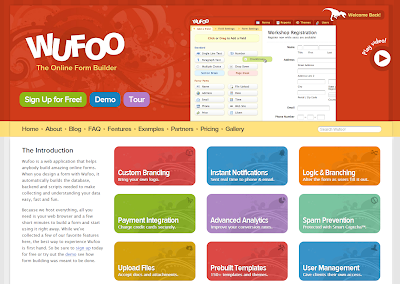 Wufoo - The Online Form Builder Screenshot