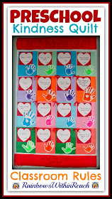 "Our Kindness Quilt" Preschool Insight into Kindness via RainbowsWithinReach