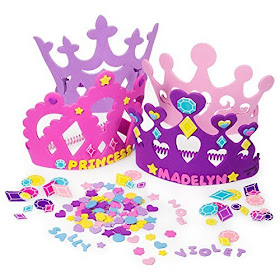 Beauty and the Beast party craft-princess tiaras