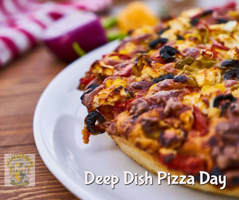 National Deep Dish Pizza Day Wishes Images download