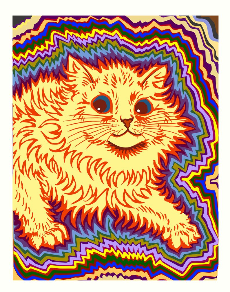 Grace Elliot - blog.: Did Louis Wain's Cat make him ...