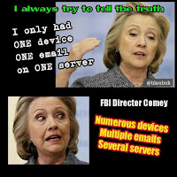 Hillary Clinton Lies Memes - Email scandal, one device, one server