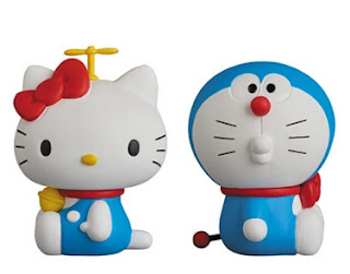 Gambar Doraemon dan Hello Kitty Lucu 3