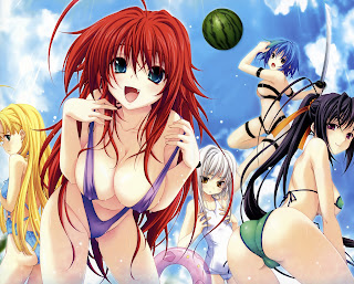    High School DxD Girls Bikini  Sexy Anime HD Wallpaper Desktop PC Background 1776