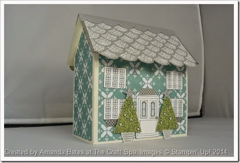 12 Days of Christmas, All is Calm House Mini Book, Amanda Bates, The Craft Spa,  (1)