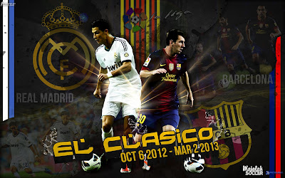 Wallpapers El Clasico Real Madrid vs Barcelona 2012-2013