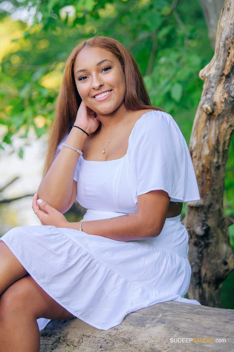 Black Hispanic Latino Senior Pictures for Girls in Nature  Huron High School by SudeepStudio.com Ann Arbor Senior Portrait Photographer