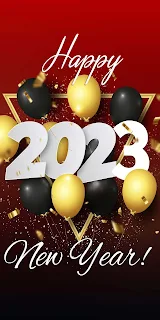 Happy New Year 2023: Wishes, Numbers, Gold, Balloons, Confetti, HD