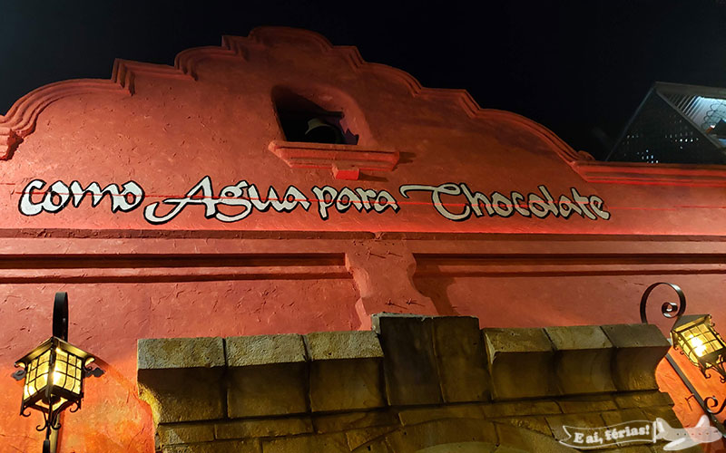 Como Água para Chocolate, Santiago.