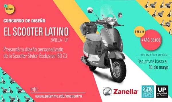 Concurso de Diseño de Zanella: El Scooter Latino