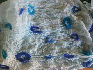 felted cheese cloth