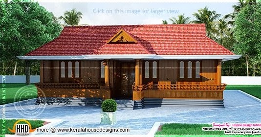 Kerala nalukettu home plan Indian House Plans