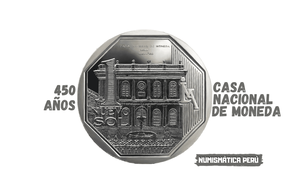 moneda de la casa nacional de moneda 450 años